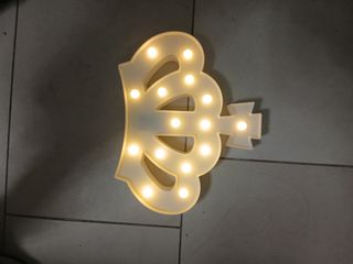 Corona Luminosa Decorativa
