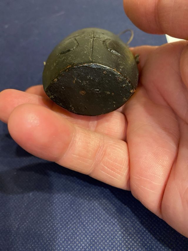 Antico porta medicine cinese in legno