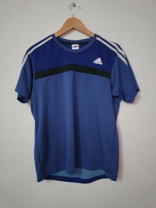 Camiseta deportiva Adidas azul Talla L