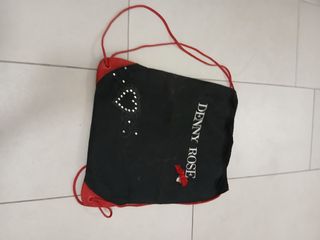 Zaino Denny Rose nero e rosso