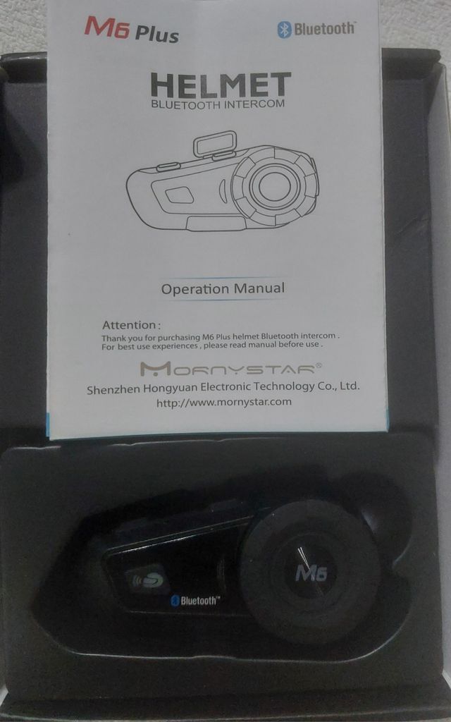 Intercomunicador Moto Bluetooth M5