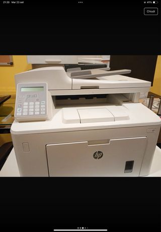 Stampante HP bianca