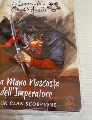 Gioco di Carte La Leggenda dei Cinque Anelli