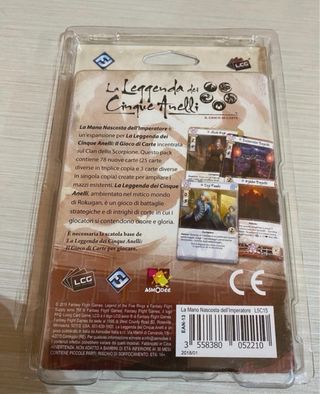 Gioco di Carte La Leggenda dei Cinque Anelli