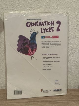 GENERATION LYCEE A2/B1 ELEVE+CD+DVD