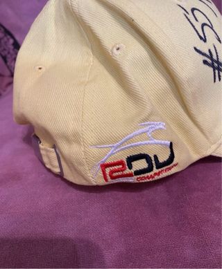 Cappello Paul Jouffreau Euronascar Autografato