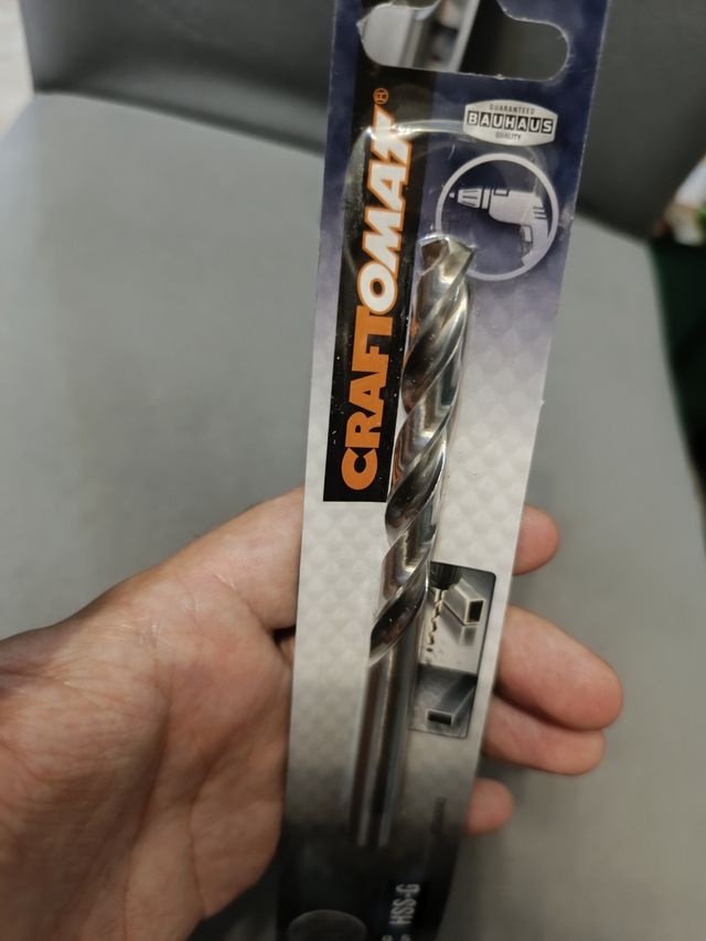 2 Punte per trapano metallo HSS-G 9.5mm