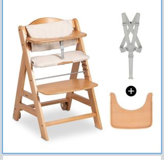 Trona bebé Hauck Beta Plus Madera Evolutiva