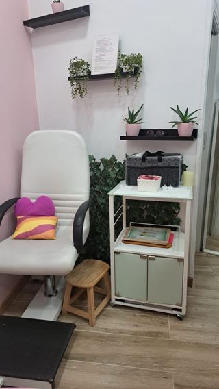 sillón de pedicura