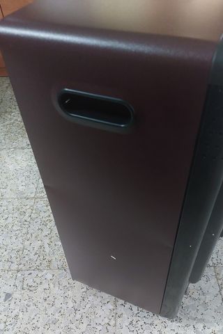 Estufa Orbegozo Negra y Roja