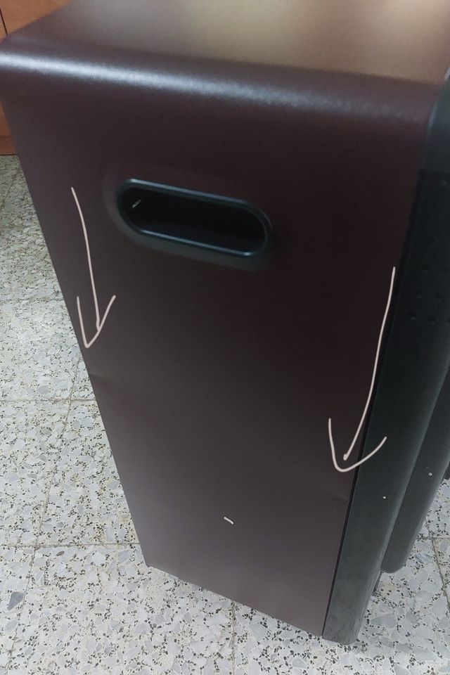 Estufa Orbegozo Negra y Roja