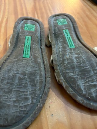 Sandalias El Naturalista Piel Beige