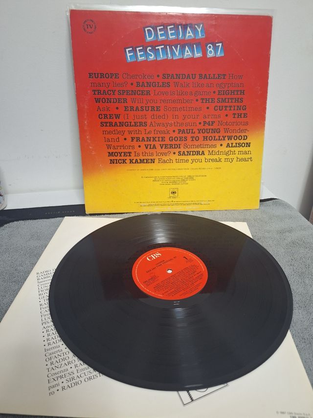 Deejay Time Festival 87 LP Compilation