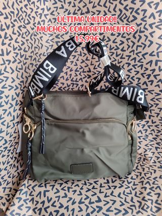 Bolso bandolera  verde militar
