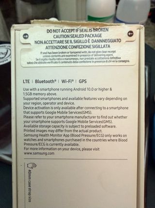 Samsung Galaxy Watch 6 40mm LTE Dorado