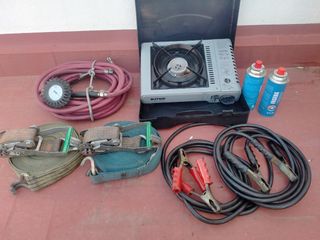 Equipo para camión: hornilla, cables, etc.