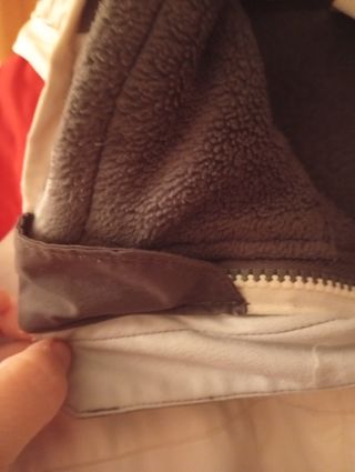 Anorak reversible con forro polar