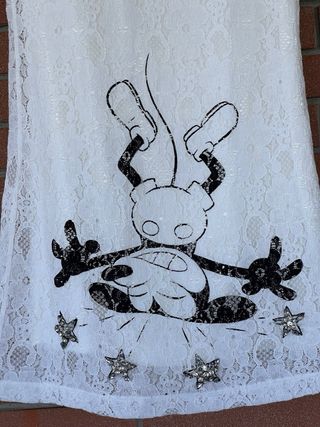 Vestido blanco Disney con estampado