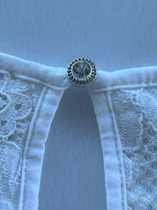 Vestido blanco Disney con estampado