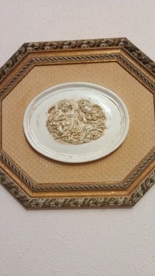 Figura Ángeles  Cerámica  y otros cuadros religios