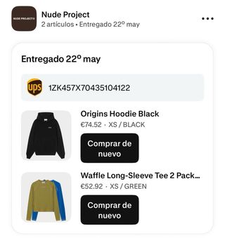 Nude Project Camiseta Verde Talla XS