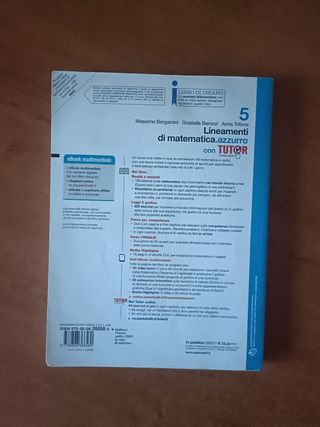 Lineamenti di matematica.azzurro 5