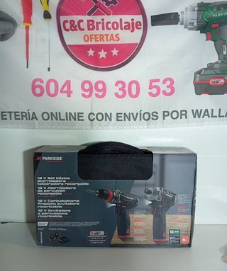Pack Taladro y Atornillador Parkside completos