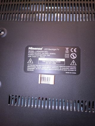Televisión Hisense 32 pulgadas