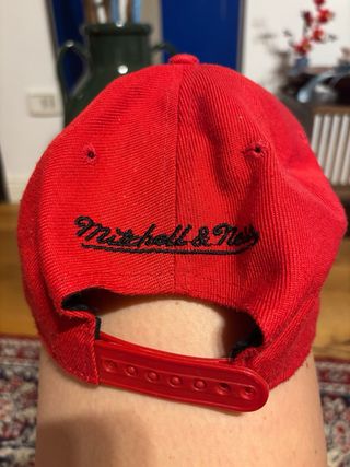 Cappello Chicago Bulls Mitchell & Ness Rosso