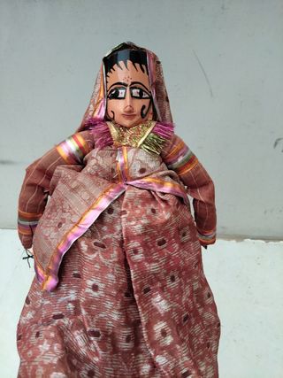 Marionetas antiguas India/ Indonesia trajes retro