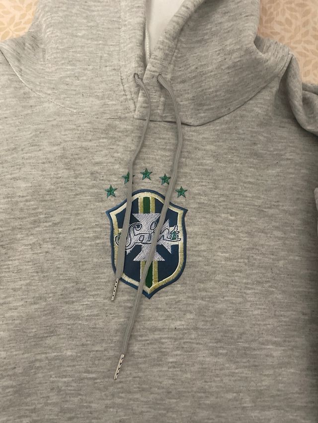 Sudadera Brasil Gris