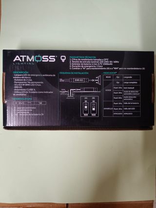 Lámpara LED Circular Blanca ATMOSS