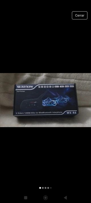 Intercomunicador WAYXIN WX-R6 Moto
