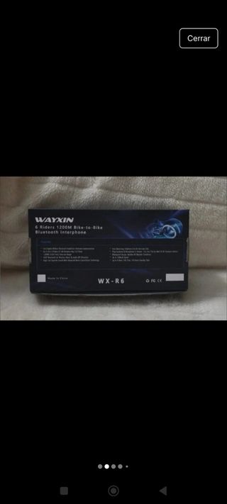 Intercomunicador WAYXIN WX-R6 Moto