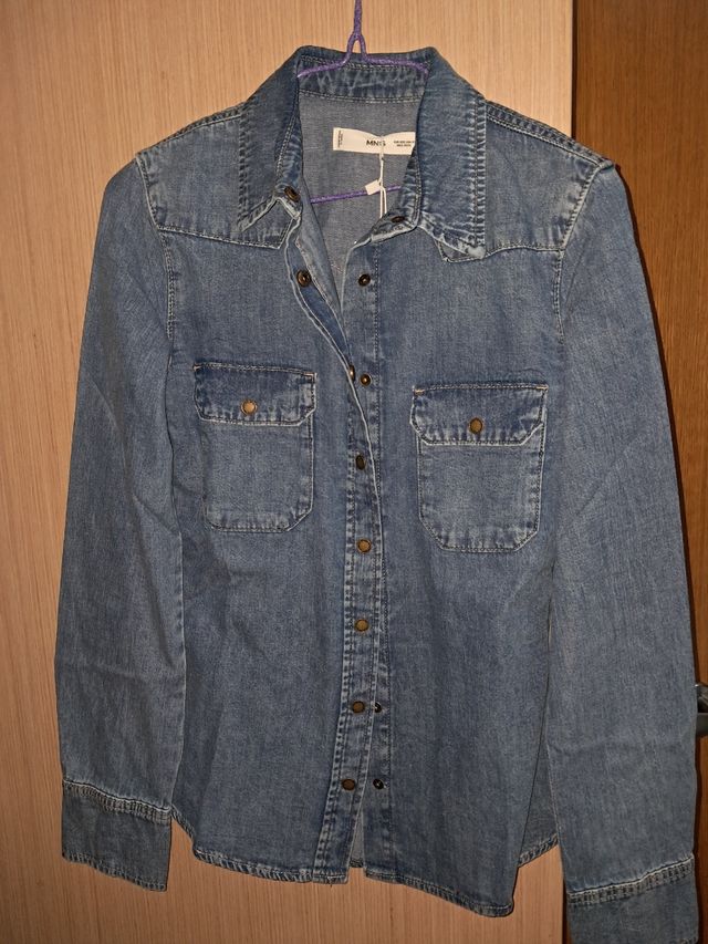 Camisa tejana Mango XXS