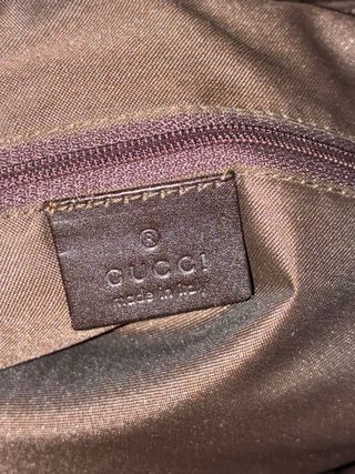 Zaino Gucci GG Canvas brown in tela