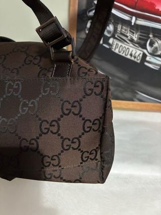 Zaino Gucci GG Canvas brown in tela