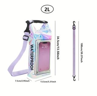 Bolsa Seca 2L con Ventana para Móvil NUEVA Correa