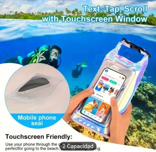 Bolsa Seca 2L con Ventana para Móvil NUEVA Correa