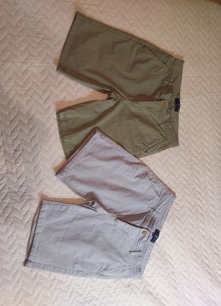2 Pantalones Cortos Álvaro Moreno T.38 y 40