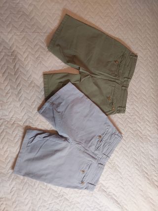 2 Pantalones Cortos Álvaro Moreno T.38 y 40