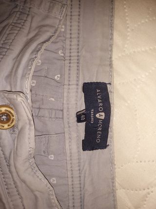 2 Pantalones Cortos Álvaro Moreno T.38 y 40