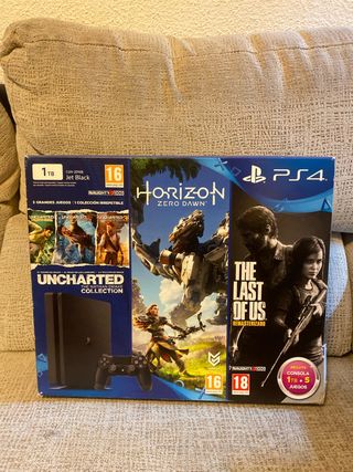 PS4 (PlayStation 4) 1TB Negra + Mandos