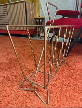 Portariviste vintage oro metallo