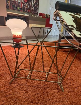 Portariviste vintage oro metallo