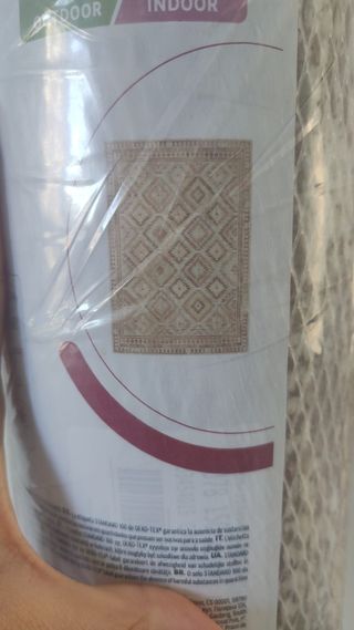 Alfombra Tavana Beige Leroy Merlin Nueva