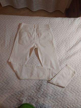 Pantalón Denim Bershka Talla 38