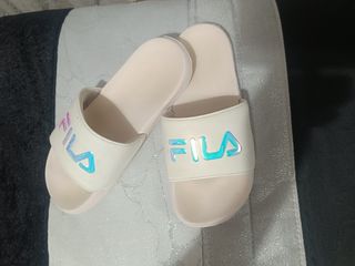 Chanclas Fila rosas