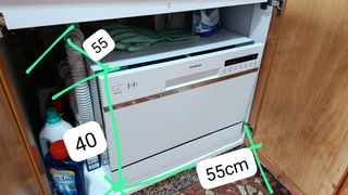 Lavavajillas sobremesa Infiniton DIW-CT6 blanco