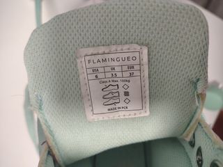 Patines Flamingueo Blancos y Menta